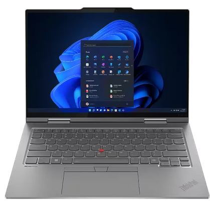 Lenovo ThinkPad X1 2-in-1 Gen 9 - Conception inclinable - Intel Core Ultra 7 155U / jusqu'à 4.8 GHz - 16 Go RAM - 512 Go SSD TCG Opal Encryption 2, NVMe - 14" IPS écran tactile ThinkPad Privacy Guard (1920 x 1200) - WiFi 6E, Bluetooth - gris - Win 11 Pro