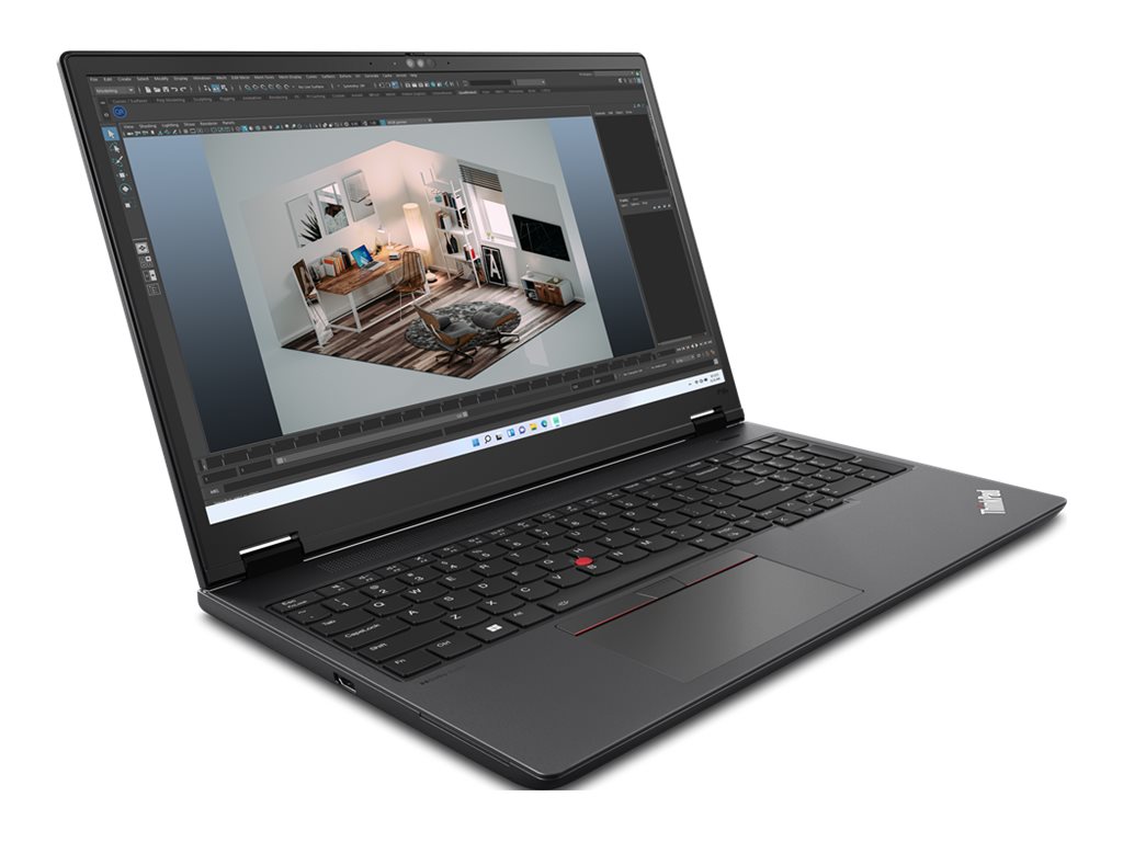 Lenovo ThinkPad P16v Gen 2 - Conception de charnière à 180 degrés - Intel Core Ultra 9 185H / jusqu'à 5.1 GHz vPro - RTX 3000 Ada - 32 Go RAM - 1 To SSD TCG Opal Encryption 2, NVMe - 16" IPS 1920 x 1200 - Wi-Fi 6E, Bth - Win 11 Pro